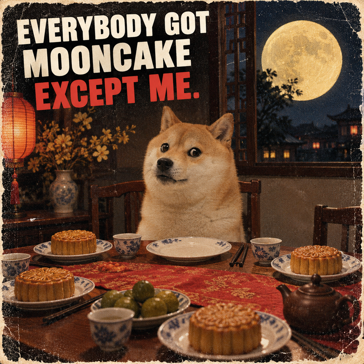 Everybody got mooncake except me